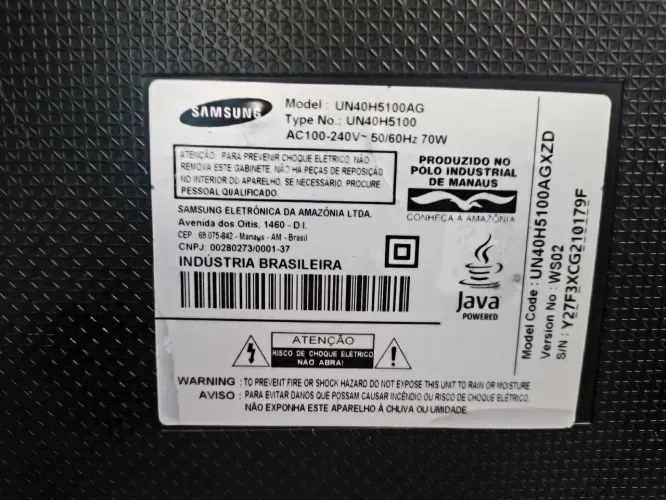 Tv Samsung 40 polegadas 
