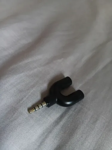 Adaptador de Headset, fone e microfone