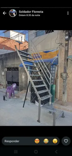 Fabricamos escada