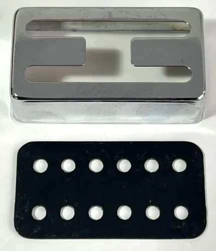 Capa Cromada para Captador Humbucker de Guitarra Elétrica Wilkinson