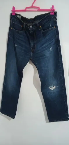Calça Levis jeans ( modelo: 502) original. Tam.46.br.( Usada) Made in Egypt.