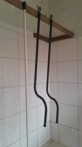 Manivela Para Toldo Retrátil Haste 1,52m E Braços De Ferro