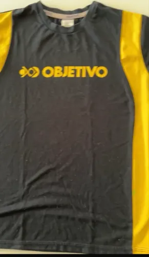 Camisetas TAM 16 Uniforme Colégio OBJETIVO