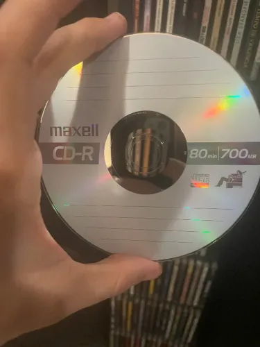 CD maxell importado novo original com capinha