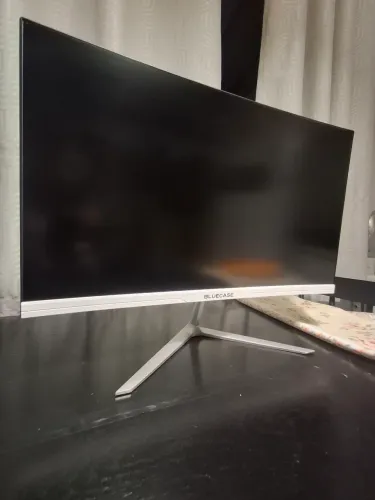 Monitor Gamer Curvo Bluecase 24" Full HD 75Hz Branco