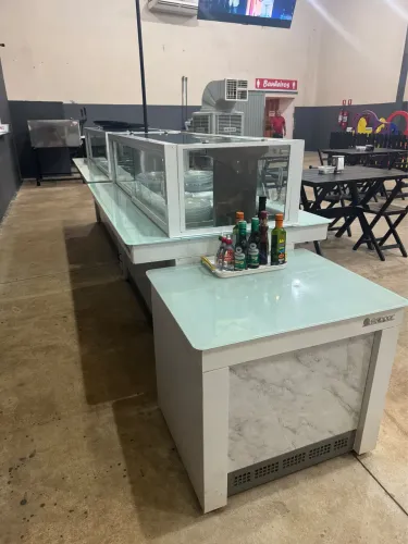 Balcão Buffet Misto Gelopar Quente e Frio (Excelente Estado)