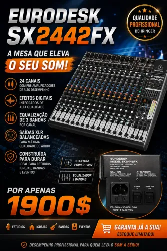 Vendo mesa de som *