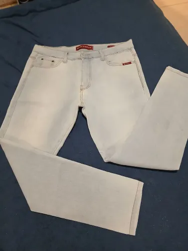 Calca jeans claro masculino n44