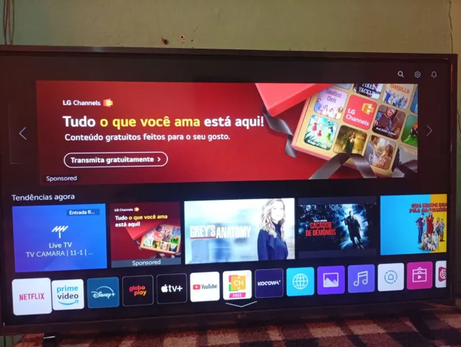 Tv LG smartv dou garantia tv completa