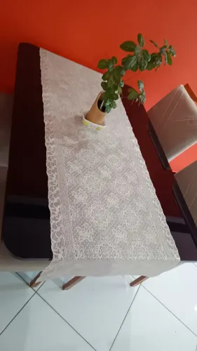 Mesa de vidro 4 cadeiras