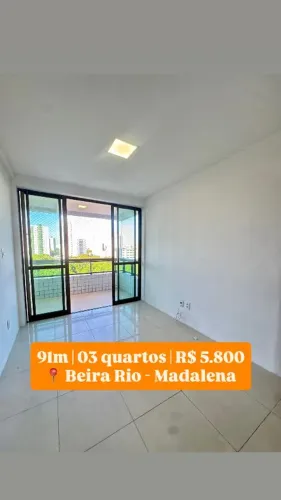 Madalena | Locação | 91m2 | 03 quartos + DCE | R$ 5.800