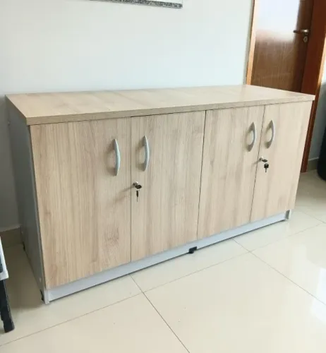 Balcão 4 Portas - Balcão Baixo 4 Portas - Balcão de MDF com 4 Portas - PROMOÇÃO PEÇA ÚNICA