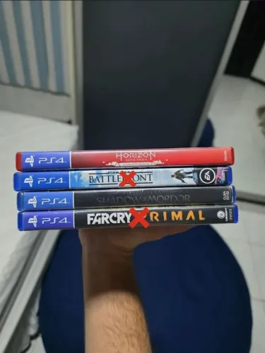 Combo de jogos de ps4