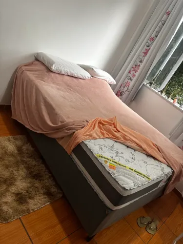 Cama de casal box bom pastor