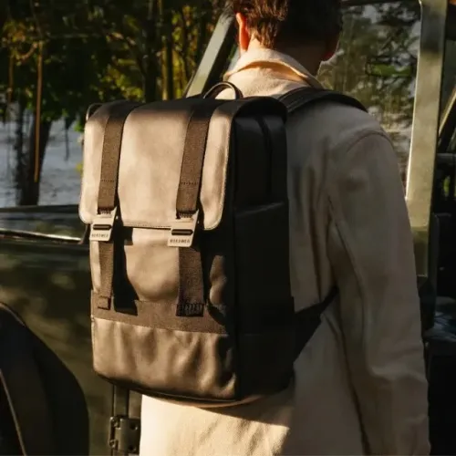 Mochila em Couro Legítimo Nordweg Dolomitas