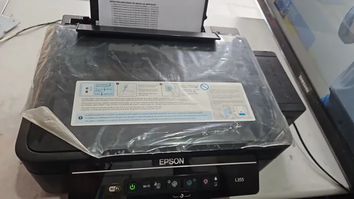 Impressora epson l355 semi nova