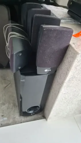 Conjunto de som home theater da olg