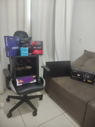 Setup Gamer Completo Rx6600 + Monitor 165hz + Cadeira