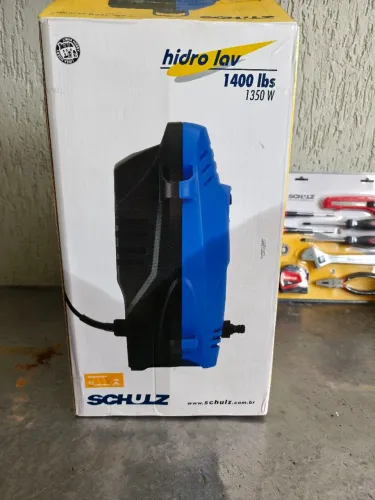 Lavadora alta pressão lava jato 1350w nova sem uso 127v