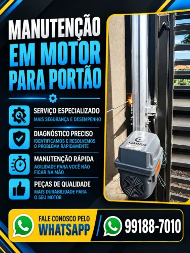 Manutenção de Motor de Portão