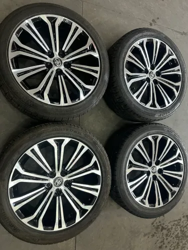 Rodas 17 Corolla original toyota+ Pneus semi novos 