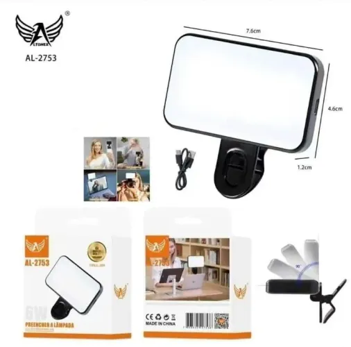 Mini led celular filmagens 