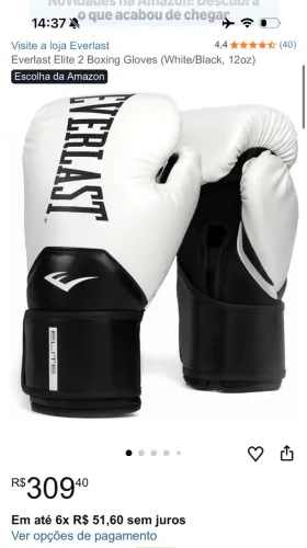 Luva Everlast