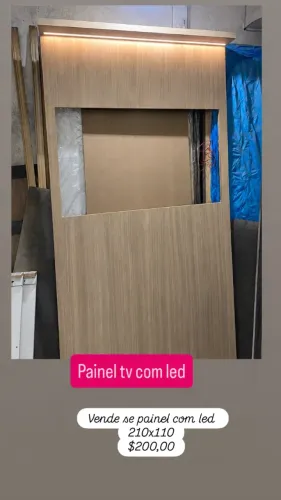 Painel tv com led