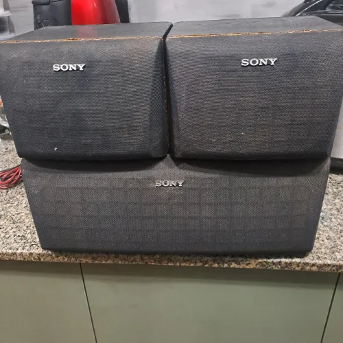 Trio de cxs sonrund do aparelho sony LBT N555