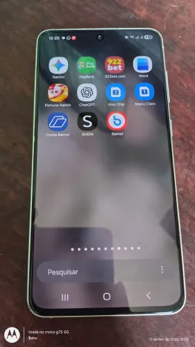 S21 FE 5G aceito cartão apenas venda