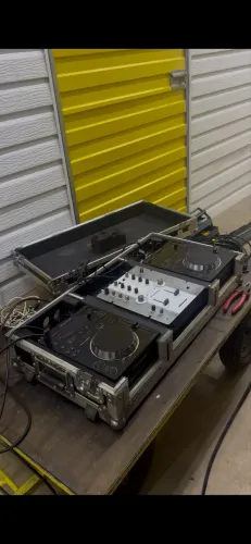 Kit de Cdj Pioneer 350 com mixer DJM 250