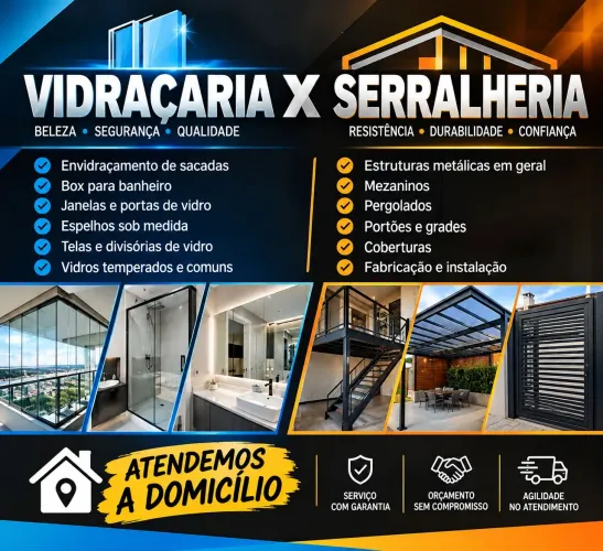 Vidraceiro e serralheiro