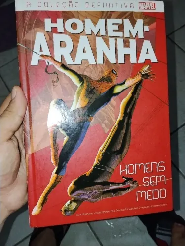 HQ homens sem medo homem aranha e demolidor, HQ rara Salvat
