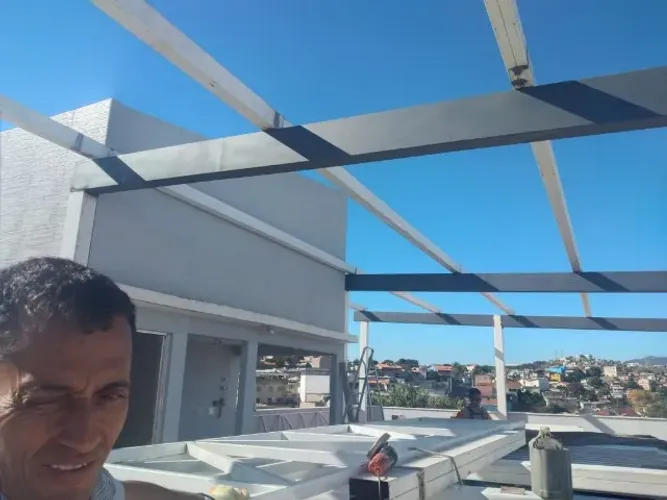 cobertura metálica