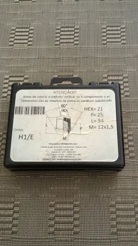 Parafuso antifurto para rodas automotivas