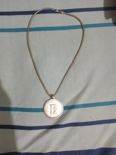 CORRENTE PRATA LETRA B