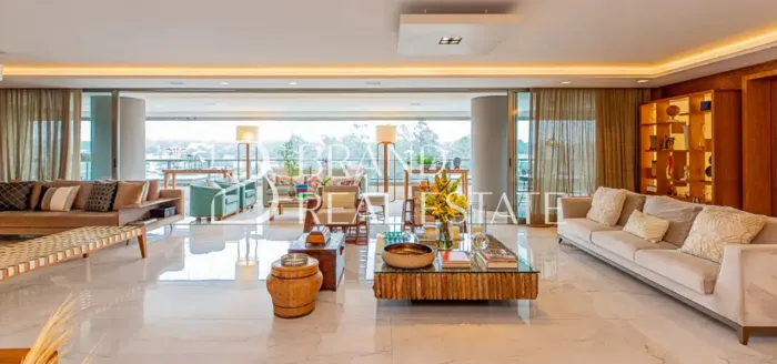 Apartamento para venda em Campo Belo com 485m² Varanda Gourmet, 3 suítes, 5 vagas,!