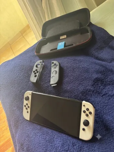 Nitendo Switch OLED Branco Novo na caixa completo