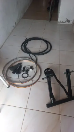 vendo esses itens bike speed antiga