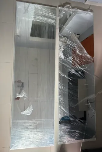 Espelho Grande com moldura em MDF