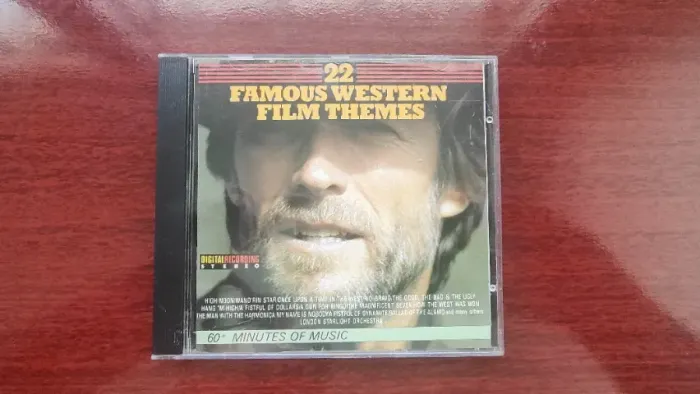 CD - 22 Temas Famosos de Filmes de Faroeste