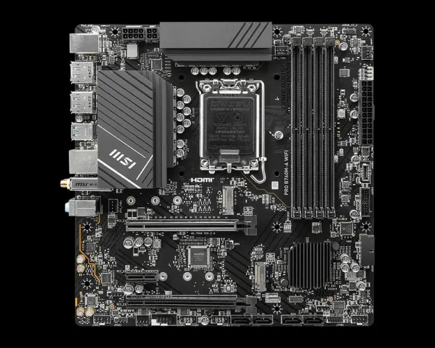 Placa mae b760m-a msi pro ddr5 novissima