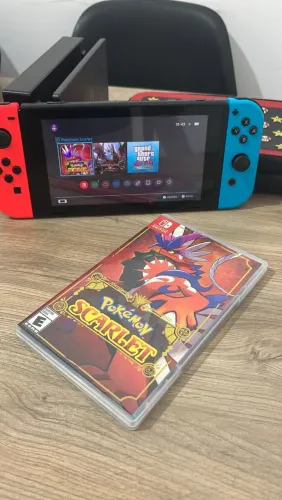 Nitendo switch v1+ pokemon scarlet+ case