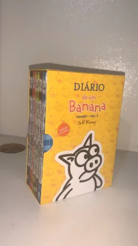 Box Diário de um Banana (Pocket) - 5 Livros