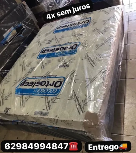 Cama box casal hoje