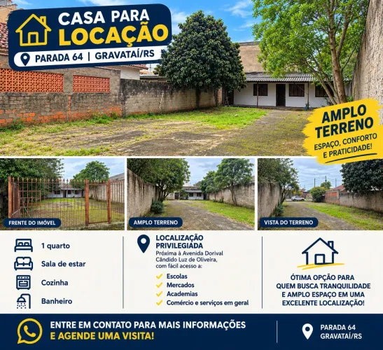 Alugo casa Gravatai PDA 64