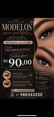 Extensão de Cílios
