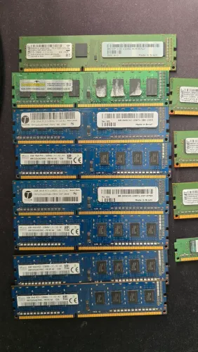 Memórias RAM DDR3 - Diversos tamanhos
