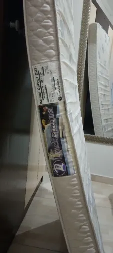 Colchão de solteiro Com capa de brinde