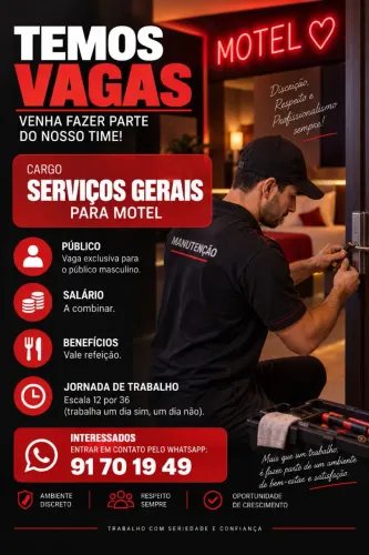 CONTRATA-SE AUX. SERVIÇO GERAIS